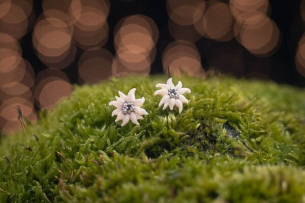 Flores Nivium - Argent et ivoire de mammouth